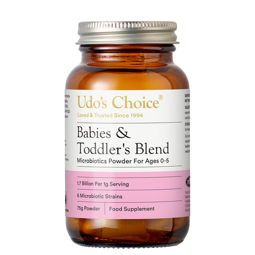 Udo's Choice Dummy Pots Microbiotics Babies and Toddlers Blend