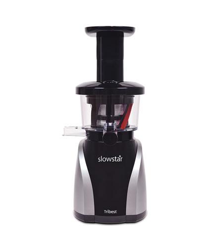 Slowstar Vertical Slow Juicer & Mincer - Silver & Black