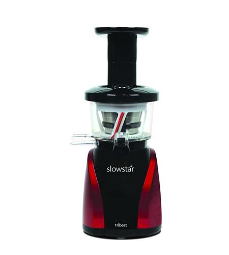 Slowstar Vertical Slow Juicer & Mincer - Red & Black