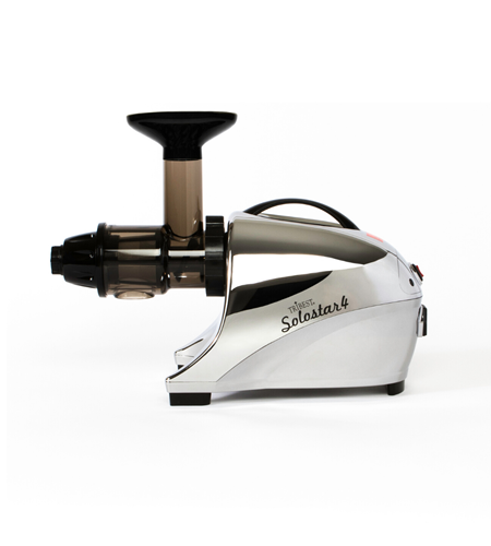 Tribest Solostar 4, Horizontal Slow Masticating Juicer - Chrome