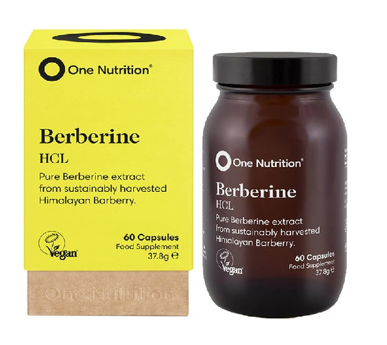 One Nutrition® Berberine - 60 Capsules -  (6+1, Mix & Match, cheapest item free Add 6 to your basket)