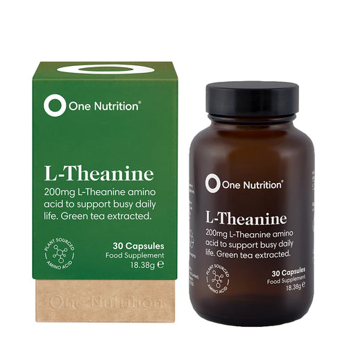 One Nutrition® L-Theanine 30's - NEW (6+1, Mix & Match, Add 6 to your basket)
