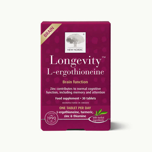 New Nordic Longevity™ L-ergothioneine 30 Tablets