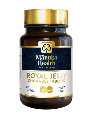 Manuka Health Royal Jelly Chewable Tablets - 60 caps - (4+1, Add 4 to your basket)