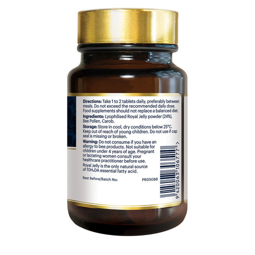 Manuka Health Royal Jelly Chewable Tablets - 60 caps - (4+1, Add 4 to your basket)
