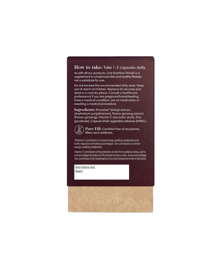 One Nutrition® Shilajit - 50 Capsules