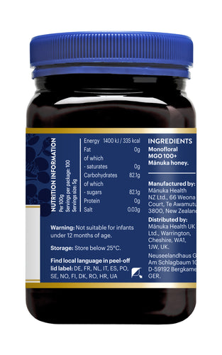 Manuka Health MGO 100+ Manuka Honey 500g