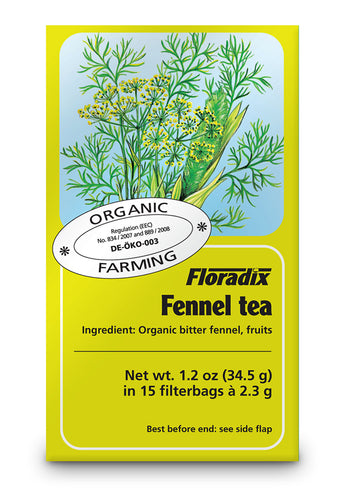 Salus House Organic Fennel Herb Tea Bags (15 Bags)
