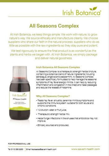 Irish Botanica All Seasons Complex R2R