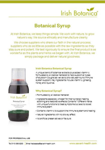 Irish Botanica Botanical Syrup R2R
