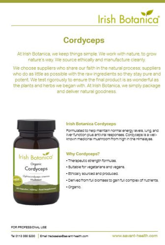 Irish Botanica Cordyceps Mushroom R2R