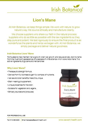 Irish Botanica Lions Main R2R