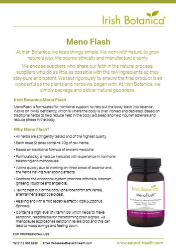 Irish Botanica Menoflash R2R