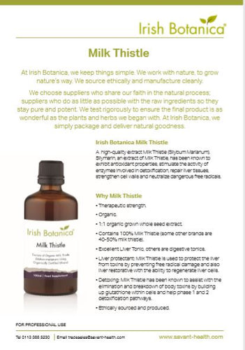 Irish Botanica Milk Thistle R2R